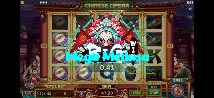 available types of Mega Medusa bet including pre-match live express and system bets